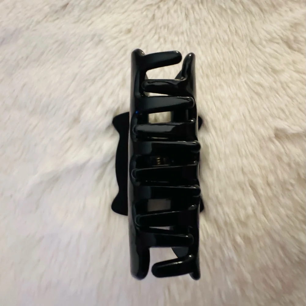Hair Claw Clip, Halloween, Black Cat - Picture 2 of 5